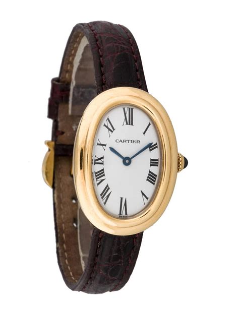 oval cartier watch